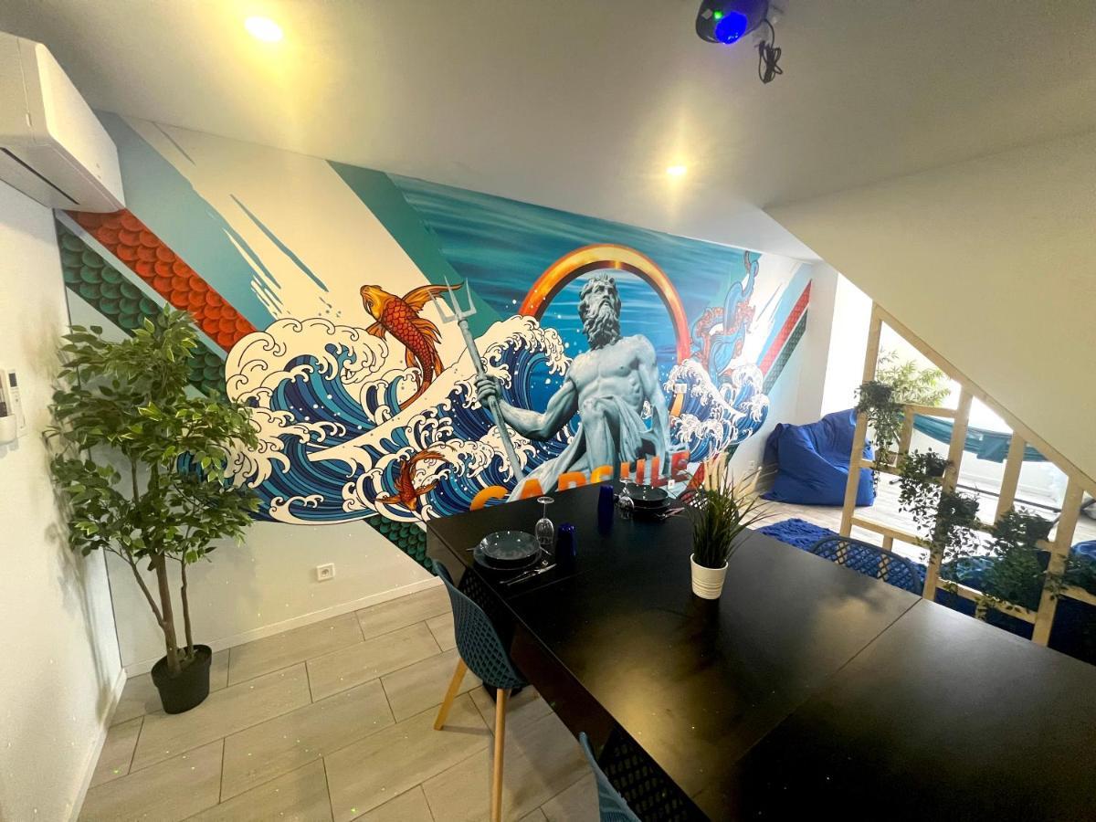 Capsule Ocean - Jacuzzi - Billard - Netflix - 2 - Cuisine Valenciennes